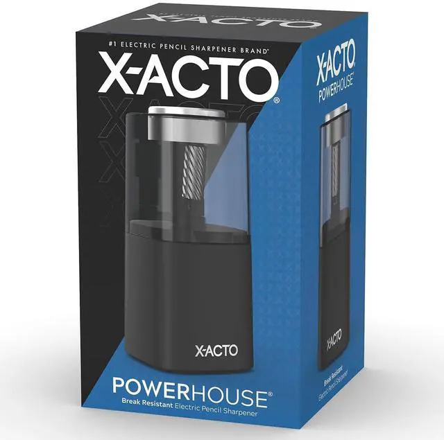 Main image of Powerhouse® Electric Pencil Sharpener Black