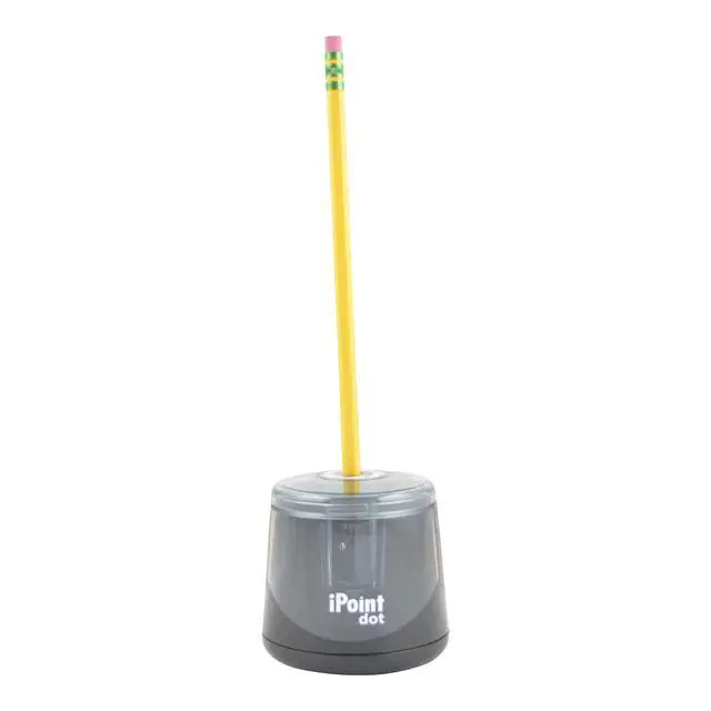 Alt view image 2 of 7 - iPoint Dot Battery Pencil Sharpener, Battery Powered,
