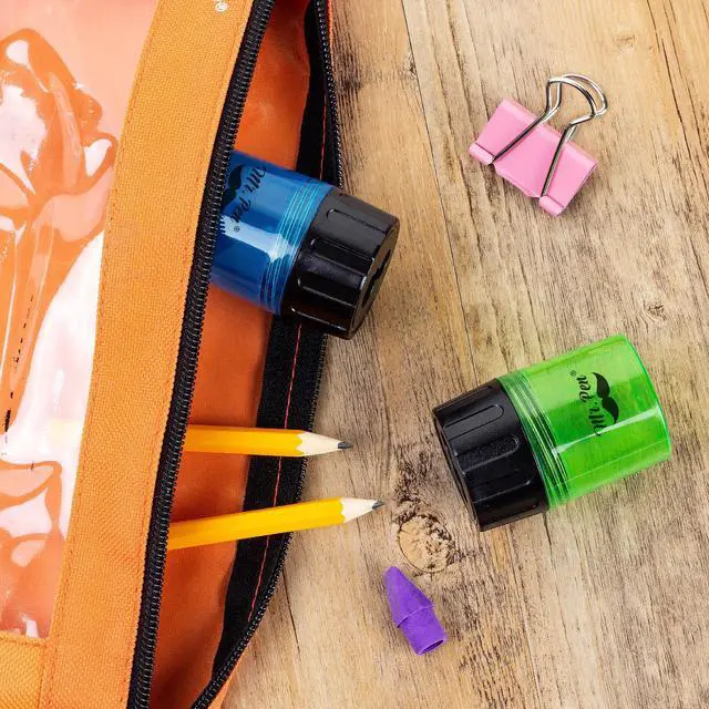 Alt view image 6 of 6 - Pencil Sharpeners Manual, 6 Pack, Dual Hole