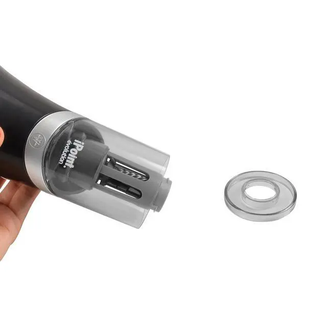 Alt view image 4 of 7 - 14888 iPoint Evolution Electric Pencil Sharpener, Black and Silver