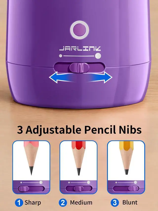 Alt view image 5 of 7 - Automatic Electric Pencil Sharpener, Rechargeable