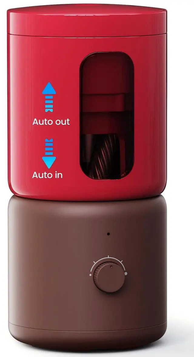 Main image of Electric Pencil Sharpener with 5 Adjustable Settings for Artists, Fully Automatic Sharpener for 6.9-11.2mm Pencils, Auto in & Out, Rechargeable Hands-Free Pencil Sharpener for School Classroom
