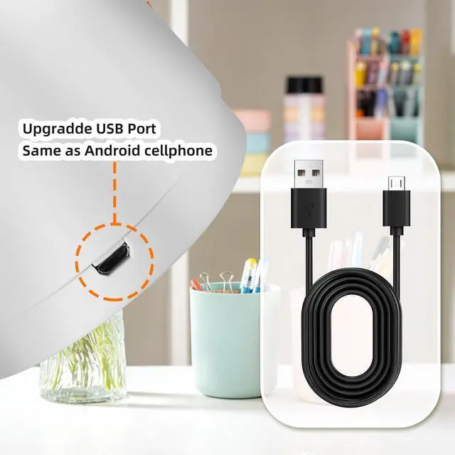 Alt view image 6 of 7 - Rechargeable Pencil Sharpener for 6-8mm Pencils Automatic Sharpening