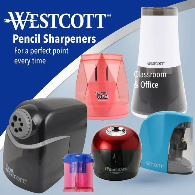 Alt view image 5 of 7 - iPoint Heavy Duty Electric Pencil Sharpener for Home, School, and Office