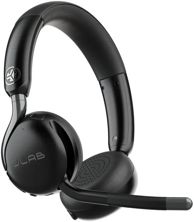 Main image of Go Work Gen 3, Wireless Headset, Boom Microphone, Noise Cancelling Mic, USB-C Dongle, Bluetooth Multipoint, Black