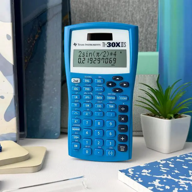 Alt view image 3 of 5 - TI-30XIIS Scientific Calculator, Blue