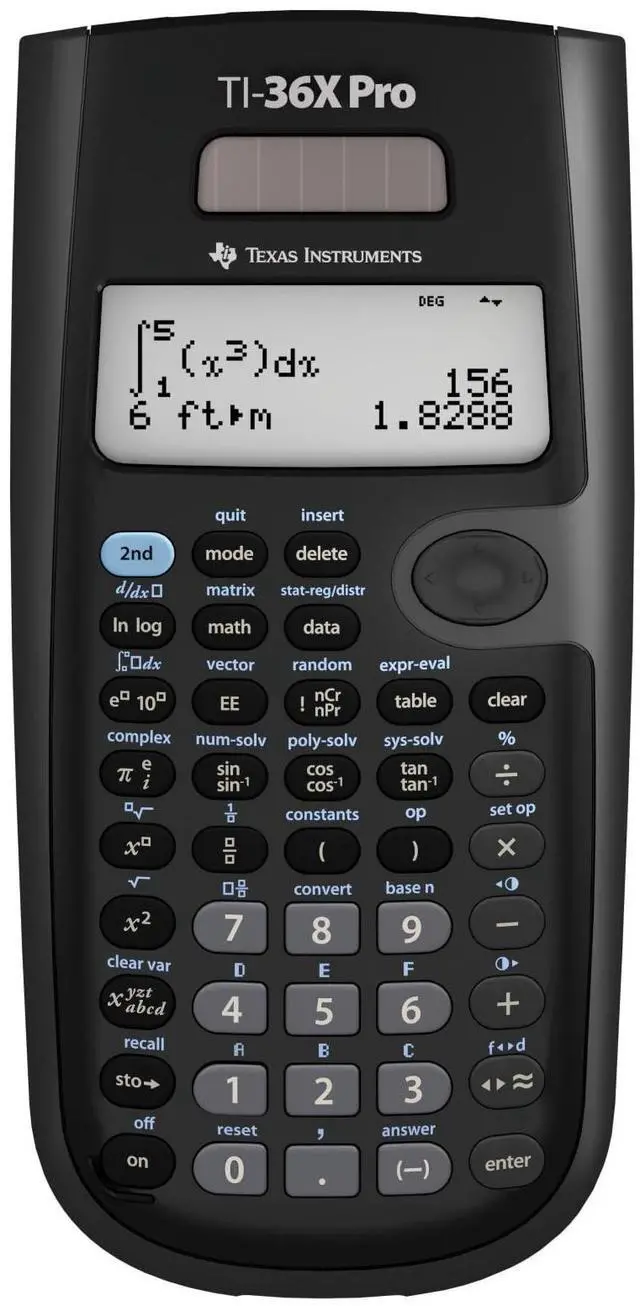 Main image of TI-36X Pro Engineering/Scientific Calculator | 9.7 Inch | Black.