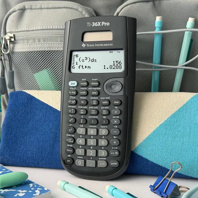 Alt view image 2 of 5 - TI-36X Pro Engineering/Scientific Calculator | 9.7 Inch | Black.
