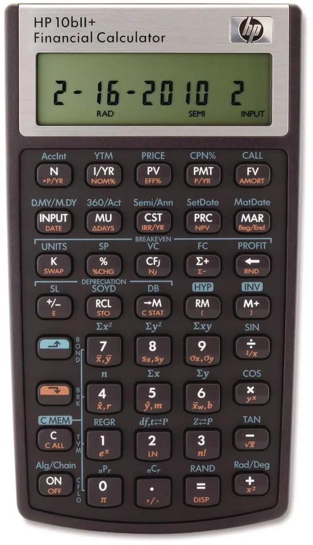 Main image of 2716570 10bII+ Financial Calculator, 12-Digit LCD