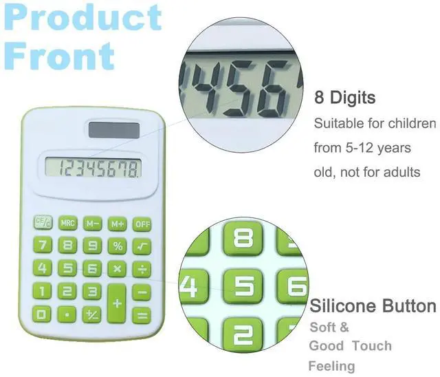 Alt view image 2 of 7 - Calculators, Desktop Calculator(B, Pack of 8)