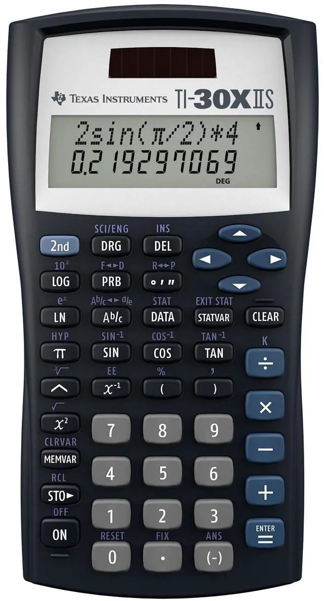 Main image of 30XIIS Scientific Calculator, Black