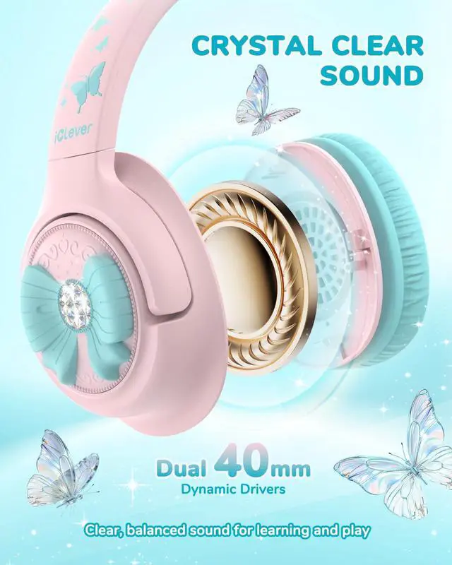 Alt view image 6 of 7 - C371 USB C Kids Headphones with Cord for School Boys Girls Travel