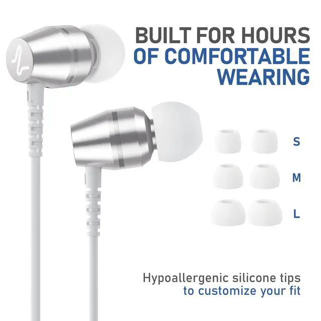 Alt view image 7 of 7 - OMNITONE USB C Headphones for iPhone 17 16 15 Pro Max Plus Air iPad Pro, 5 Years Warranty, USB-C Earbuds for Samsung Galaxy S24 S23 Ultra S22 S21 FE S20 Z Flip 3 Fold 4, USB Type C Earphones