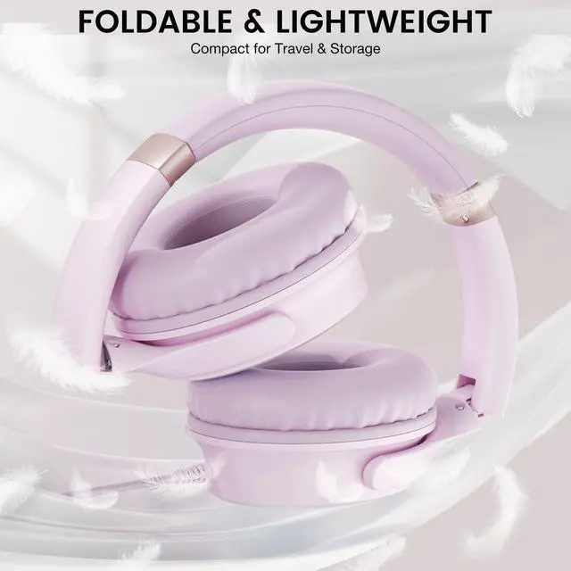 Alt view image 3 of 7 - USB C Wired Over-Ear Headphones with Microphone