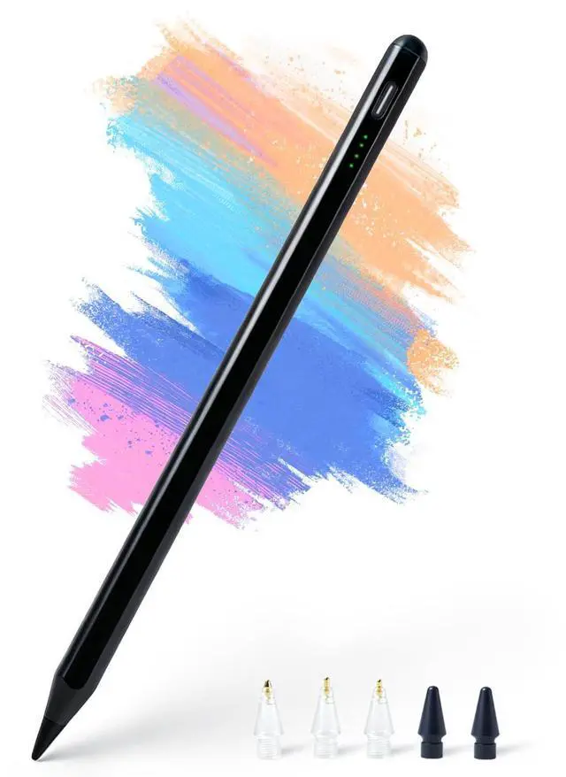 Main image of Stylus Pen for Apple iPad 2018-2026 with Fast Charge Palm Rejection