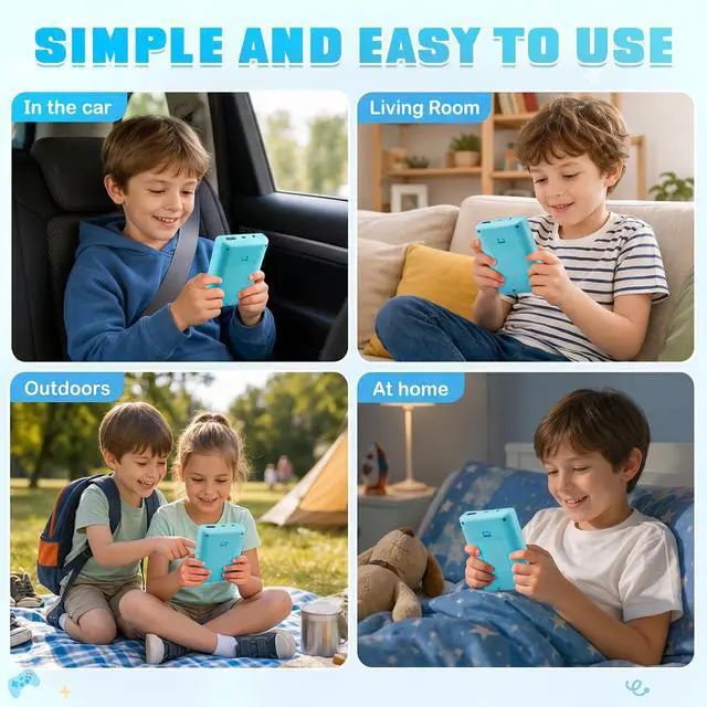Alt view image 5 of 6 - Retro Handheld Game Console, Built-in 400 Classic Video Games, Portable Mini Video Gaming Emulator with 3.0" IPS Screen and Rechargeable Battery, Retro Gaming Device Player