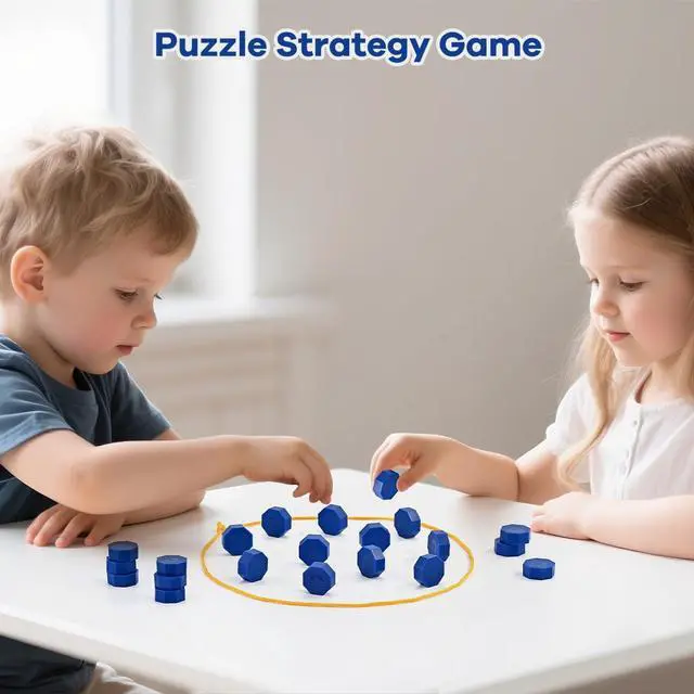 Alt view image 2 of 6 - Magnetic Chess Game with Full-Size Stones, Puzzle Strategy Games