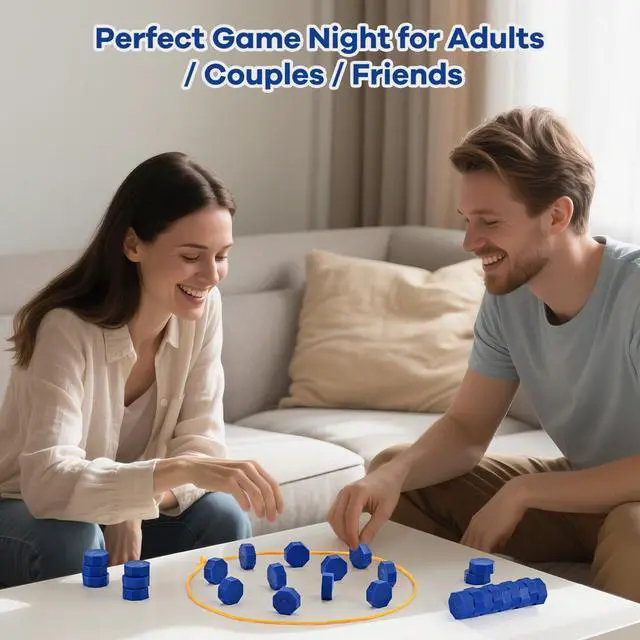 Alt view image 4 of 6 - Magnetic Chess Game with Full-Size Stones, Puzzle Strategy Games