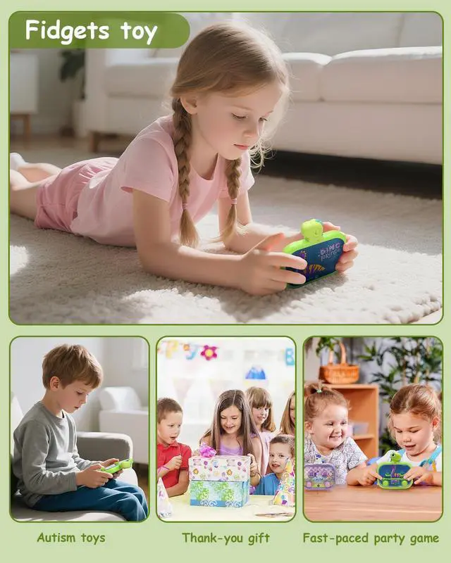 Alt view image 7 of 7 - Handheld Water Game with Light Water Ball Target Toy for Kids Ages 3+, Retro Fidget, Screen-Free Car Travel Game, Road Trip, Airplane, Portable Autism Gift
