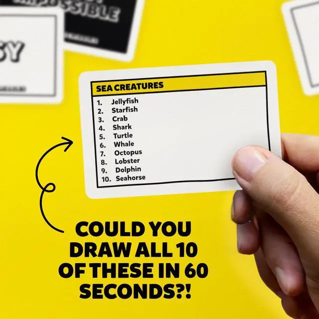 Alt view image 4 of 6 - Six Second Scribbles: The frantically Fast and fantastically Fun Drawing Game | A Family Friendly Party Game for Children, Teens and Adults (New Edition)