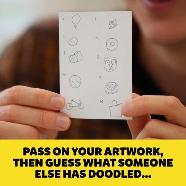 Alt view image 5 of 6 - Six Second Scribbles: The frantically Fast and fantastically Fun Drawing Game | A Family Friendly Party Game for Children, Teens and Adults (New Edition)