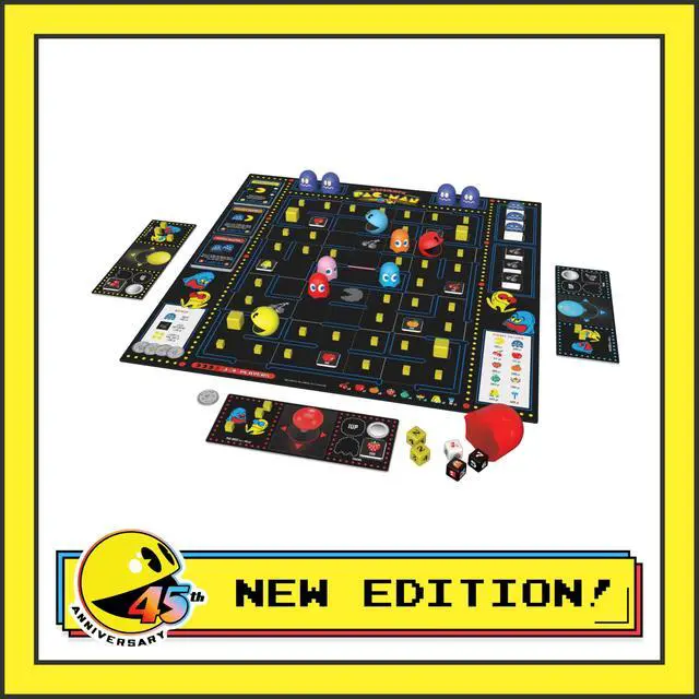 Alt view image 2 of 7 - Ultimate PAC-MAN Board Game - Retro Arcade Classic! - Official Licensed - 2-4 Players, Ages 8+