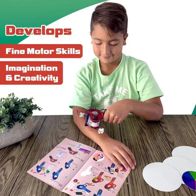 Alt view image 4 of 7 - 100+STEM Robotics Gift Kits for Ages 6-10-13 Boys Girls