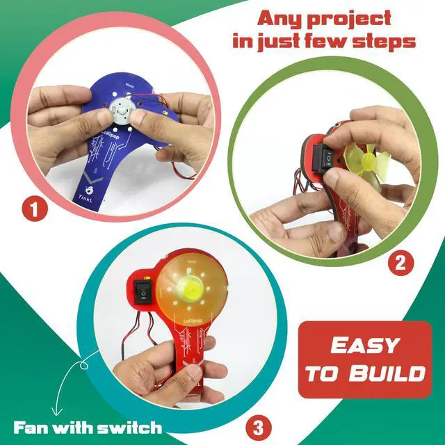 Alt view image 7 of 7 - 100+STEM Robotics Gift Kits for Ages 6-10-13 Boys Girls