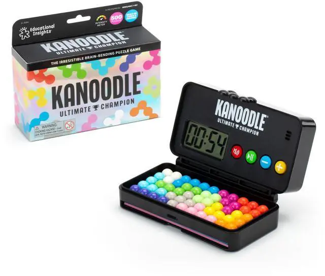 Main image of Kanoodle Ultimate Champion - 3D Brain Teaser Puzzles for Kids, Spatial Puzzle Games for Adults, Teens and Kids, Problem Solving Toys and Logic Puzzles, Single Player Games