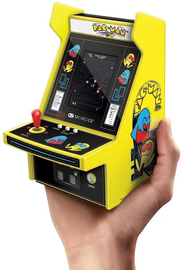 Main image of Pac-Man Micro Player Pro: 6.8" Handheld Game, Arcade Classics