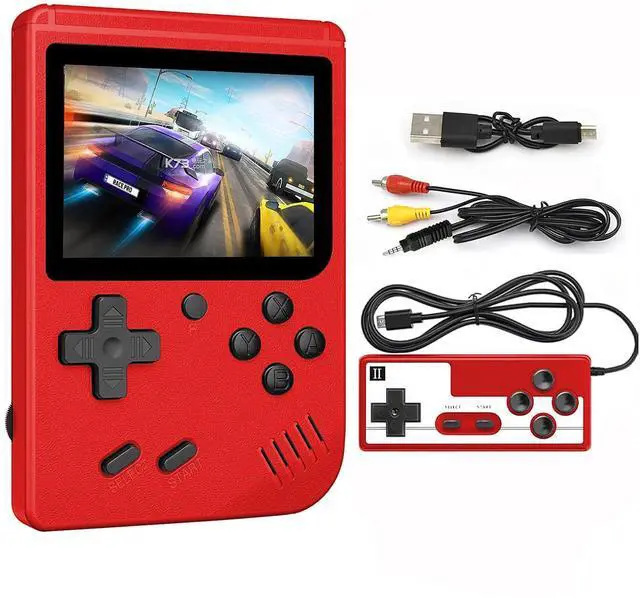 Main image of Handheld Game Console,Portable Gaming System with 400+ Classic Games,3.0" LCD Screen,Retro Game Console Support TV Connection & 2 Players for Kids Adults