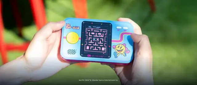 Alt view image 5 of 5 - Ms. Pac-Man Pocket Player: Portable Retro Game, 2.8" Screen