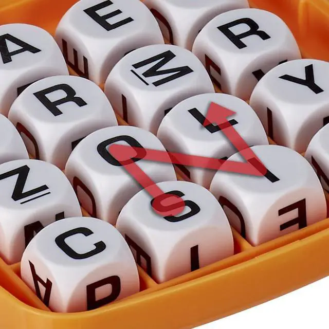 Alt view image 3 of 4 - Boggle Classic Game | Word Search Games | Ages 8+ | 1 or More Players | Portable Travel Size | Fun Family Dice Games for Adults and Kids