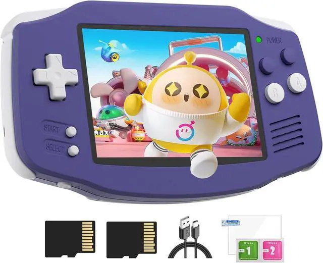 Main image of Anbernic RG34XX Retro Handheld Game Console Linux OS 3.4 IPS 720*480 Screen 64G Card 5000+ Classic Games RG34XX H700 64-bit 3500mAh Battery Game Player Compatible with Bluetooth WiFi Indigo