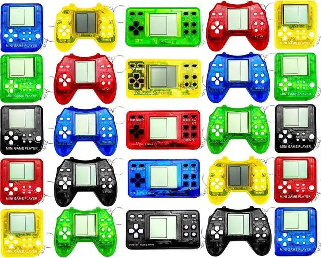 Main image of 12 Pcs Video Game Party Favors for Kids, Mini Video Game Keychain as Return Gifts for Birthday Party, Classroom Prizes, Goodies Bags Stuffer
