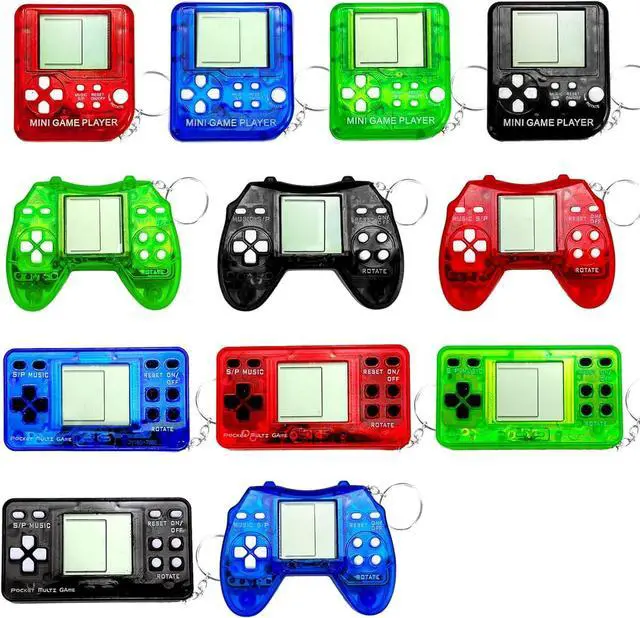 Alt view image 2 of 7 - 12 Pcs Video Game Party Favors for Kids, Mini Video Game Keychain as Return Gifts for Birthday Party, Classroom Prizes, Goodies Bags Stuffer
