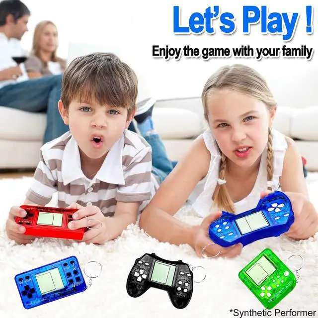 Alt view image 5 of 7 - 12 Pcs Video Game Party Favors for Kids, Mini Video Game Keychain as Return Gifts for Birthday Party, Classroom Prizes, Goodies Bags Stuffer