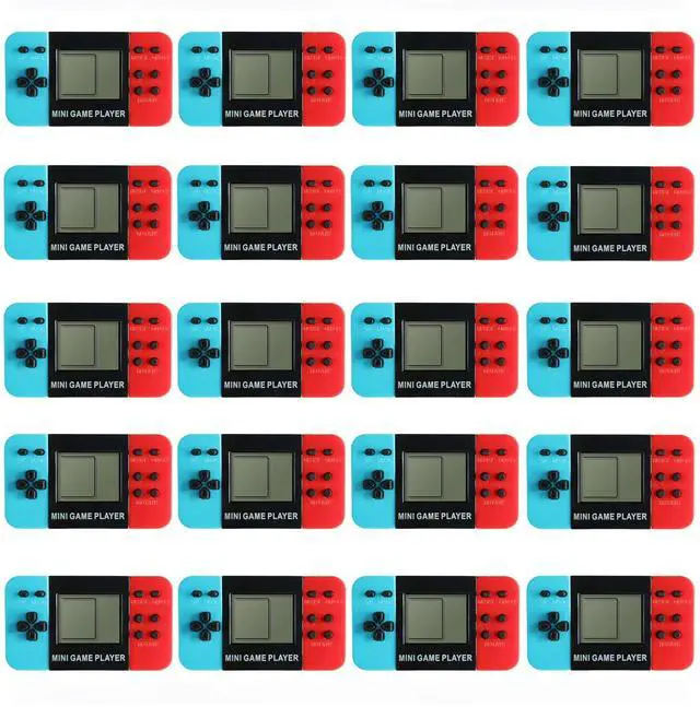 Main image of 20 Video Game Party Favors for Kids,Video Game Keychain Party Birthday Supplies,Goodies Bags Stuffer,Carnival Prizes,Treasure Box Toys