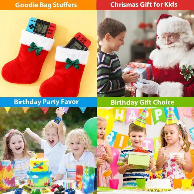 Alt view image 7 of 7 - 20 Video Game Party Favors for Kids,Video Game Keychain Party Birthday Supplies,Goodies Bags Stuffer,Carnival Prizes,Treasure Box Toys