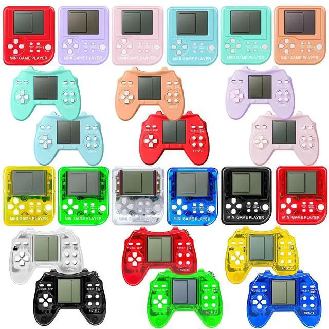 Main image of 24 Pack Video Game Party Favors for Kids Video Game Keychain Video Game Birthday Party Supplies