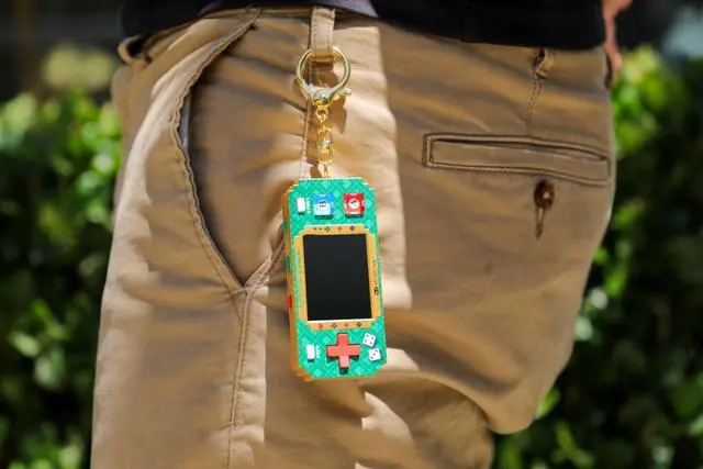 Alt view image 3 of 3 - Casino Pixel: Casino Video Game, Casino Games, Portable Keychain Arcade, Poker, Slot Machine