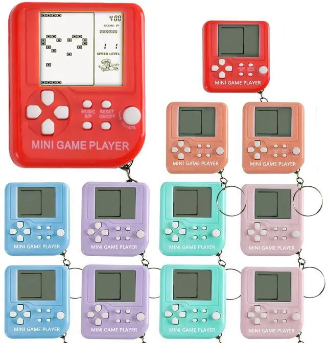 Main image of 12Pcs Video Game Birthday Party Favors Keychains for Kids, School Parties & Video Game Themed Events