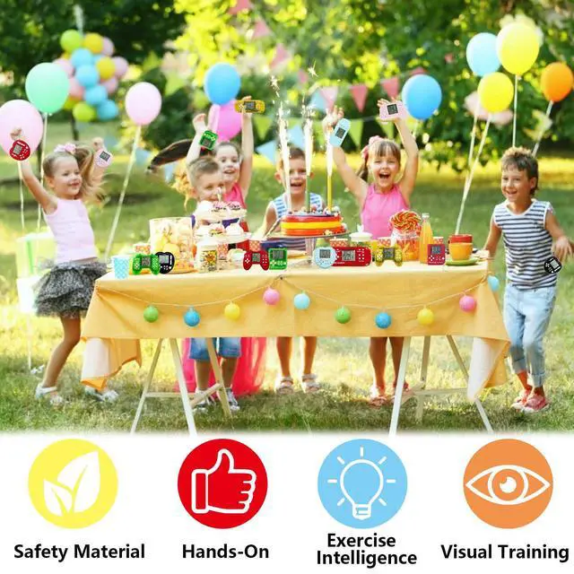 Alt view image 5 of 6 - 24Pcs Video Game Party Favors,Mini Game Keychains for Kids & Gamer Birthday Decorations Video Gamer Party Supplies Classroom Prizes for Boys and Girls