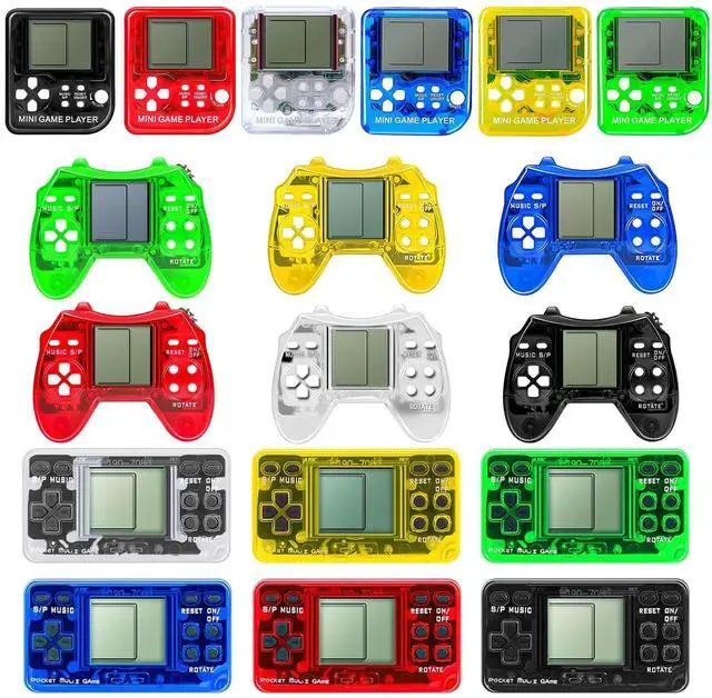 Main image of 18Pcs Video Game Party Favors for Kids, Arcade Keychain, Bulk Party Supplies for Birthday, Goodies Bags Stuffer Classroom Prizes