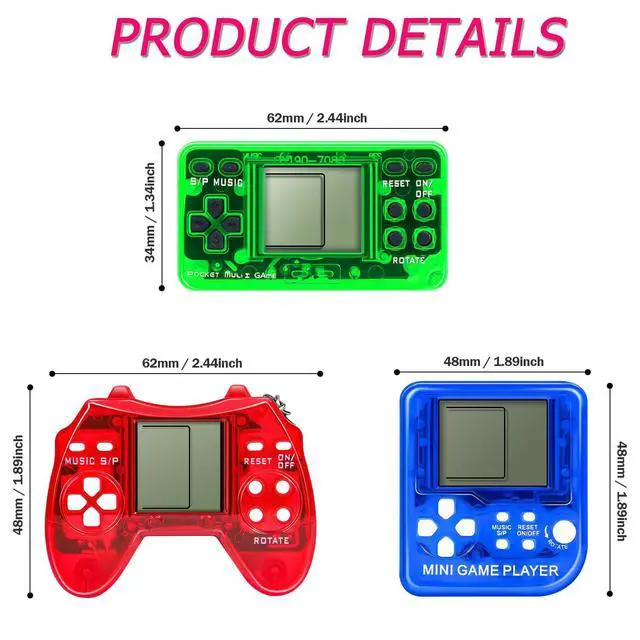 Alt view image 4 of 7 - 18Pcs Video Game Party Favors for Kids, Arcade Keychain, Bulk Party Supplies for Birthday, Goodies Bags Stuffer Classroom Prizes