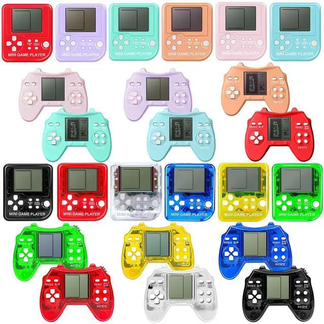 Main image of 24Pcs Video Game Party Favors Video Game Keychain Gamer Party Favors Video Game Party Supplies Arcade Mini Gaming Keychain for Boys and Girls