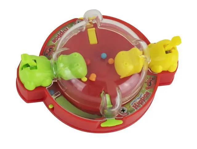 Alt view image 3 of 3 - Hungry Hungry Hippos, Super Fun for Outdoors, Travel & Family Game Night, Multicolor, Miniature
