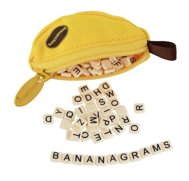 Alt view image 2 of 4 - Bananagrams - Family Word Game - Includes: 1 Banana Pouch, 144 Tiles. Recommended for Ages 8 and up