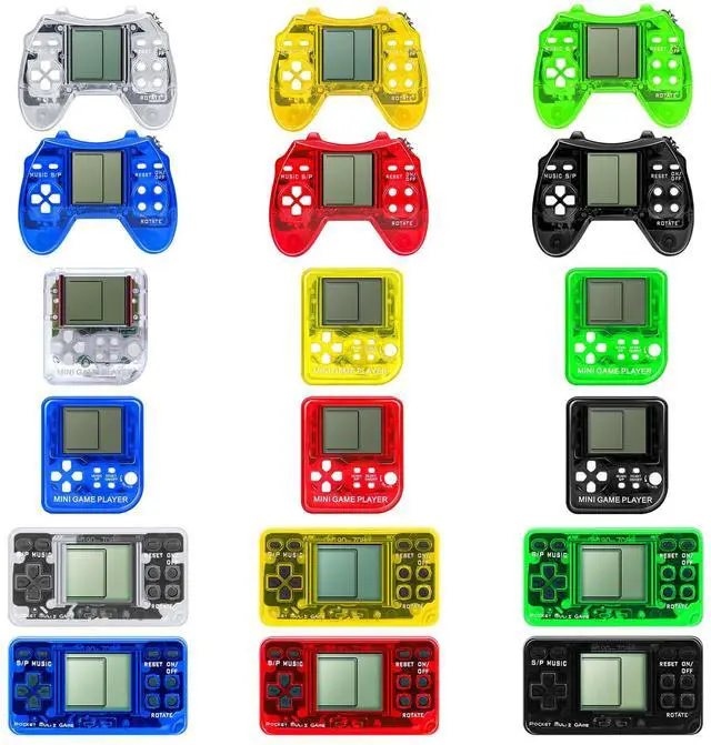 Main image of 18Pcs Video Game Party Favors for Kids, Mini Gaming Party Favors Video Game Keychain Birthday Party Supplies Return Gifts for Birthday Party Decorations Classroom Prizes