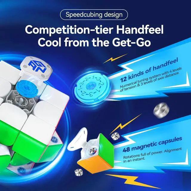 Alt view image 3 of 7 - 356 i Carry E, Smart Speed Cube for Beginners Kids, Battery Replaceable